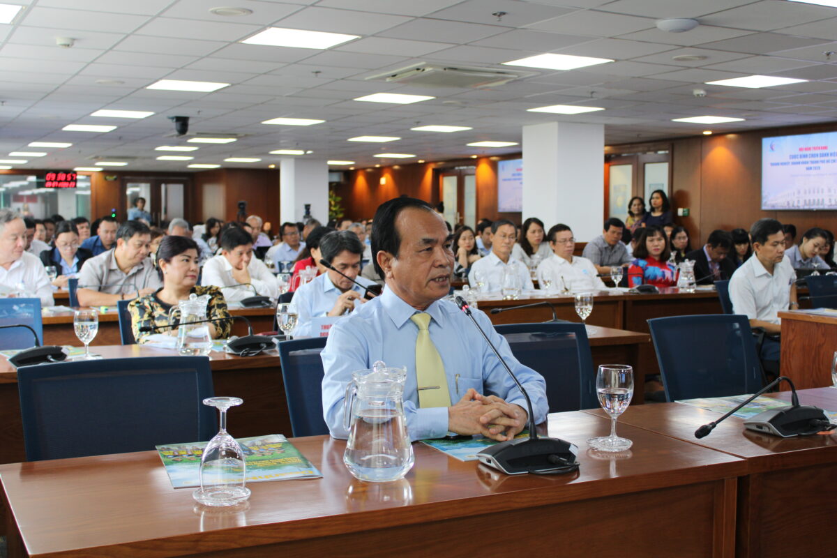 Ong Nguyen Dang Hien - Pho chu tich hoi LTTP HCM - TGD cong ty TNHH & SX TM Tan Quang Minh